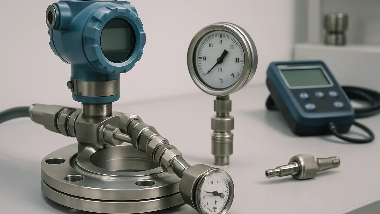 Isolation ring assembly protecting a pressure instrument in a water or wastewater system